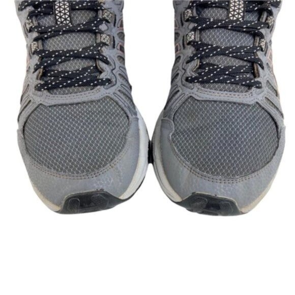 Asics Gel Venture 7 Lace Up Sneakers Grey Rose Gold - Picture 8 of 10